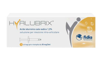 Siringa intra-articolare hyalubrix acido ialuronico 1,5% 30 mg 2 ml