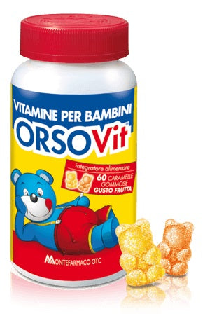 Orsovit caramelle gommose vitamina bb senza glutine 60 pezzi