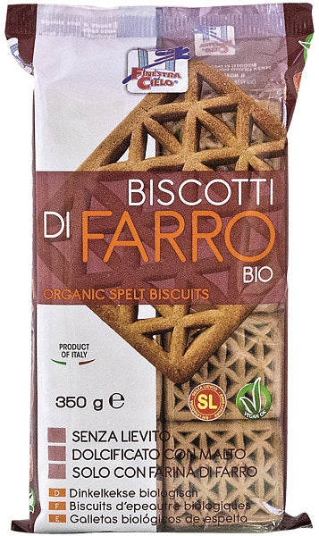 Fsc biscotti di farro senza lievito bio 350 g