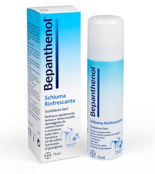 Schiuma spray rinfrescante bepanthenol 75ml