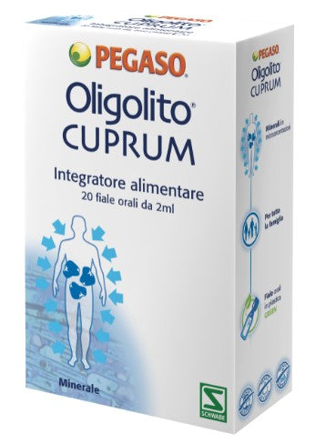 Oligolito cuprum 20 vials 2 ml