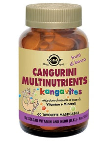 Cangurini multinutrients frutti tropicali 60 compresse