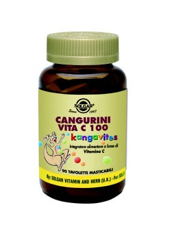 Solgar Cangurini vitamina c 100 compresse masticabili