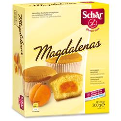 Schar magdalenas con confettura di albicocca 4 pezzi da 50 g