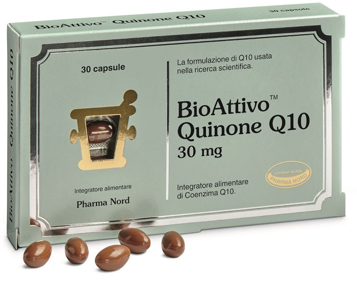 Bioactive quinone q10 30 capsules