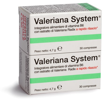 Valeriana system 30 compresse + 30 compresse