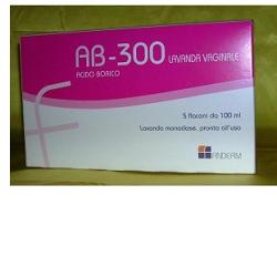 Ab 300 lavanda vaginale 5 flaconi 140 ml