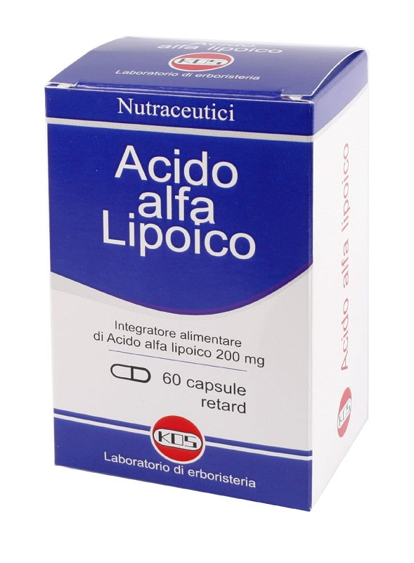 Acido alfa lipoico 60 capsule