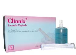 Clinnix lavanda vaginale 4 flaconi 140 ml + 4 cannule vaginali monouso in blister