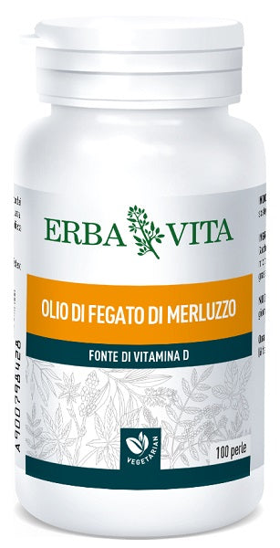 Olio fegato merluzzo 100 perle 453 mg