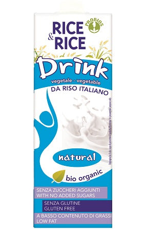 Rice&rice bevanda di riso al naturale 1 litro