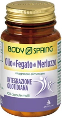 Body spring olio merluzzo 100 capsule