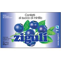 Ziguli mirtillo 36 palline 22 g