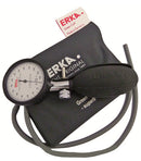 Sfigmomanometro aneroide kobold erka scala da 300 mmhg con suddivisione di 2 mm manometro di precisione in alluminio anodizzato e monopalla incorporata modello a 1 tubo