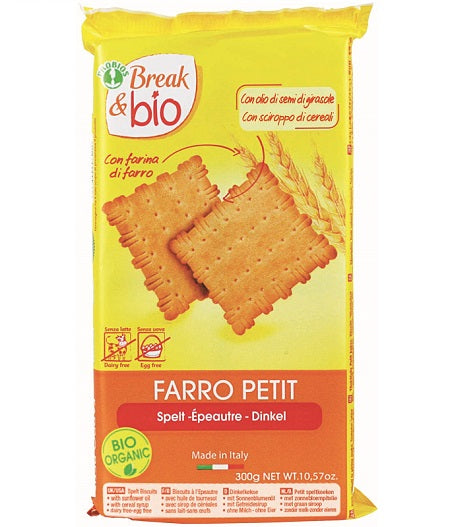 Break &amp; bio galletas 100% petit de espelta 300 g sin huevo