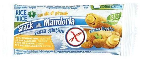 Rice&rice snack di riso alla mandorla 25 g senza lievito