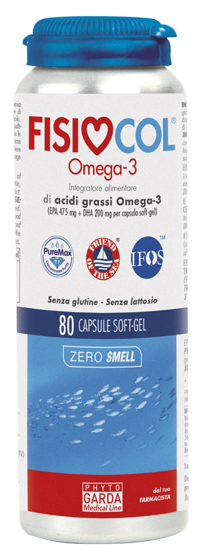 Fisiocol omega 3 80 cápsulas 