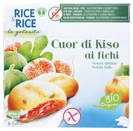 Rice&rice cuor di riso ai fichi senza latte 6 x 33 g