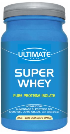 Ultimate super whey cioccolato bianco 700 g