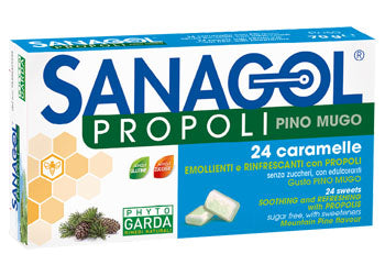 Sanagol propoli pino mugo 24 caramelle