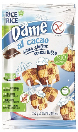 Rice&rice dame di riso con cacao senza latte 250 g