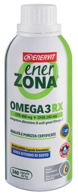 Enerzona omega 3 rx 240 cápsulas