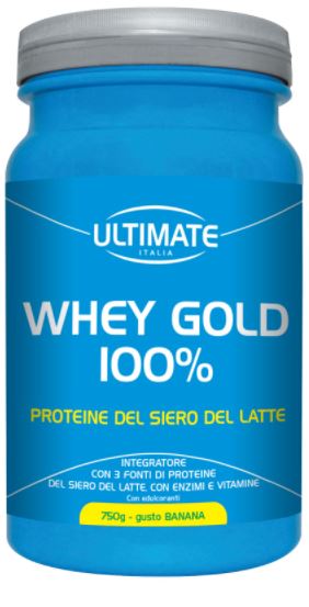 Ultimate whey gold 100% banana 750 g