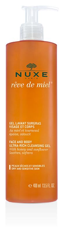 NUXE - Reve de Miel - gel detergente viso e corpo 400 ml