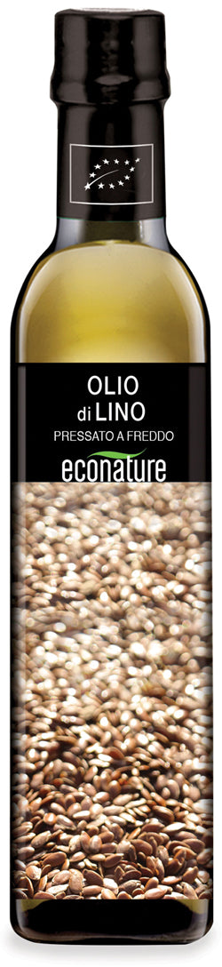 Olio di Lino Bio 250Ml Eco Nature