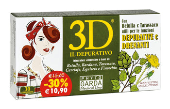 3d il depurativo 30 compresse