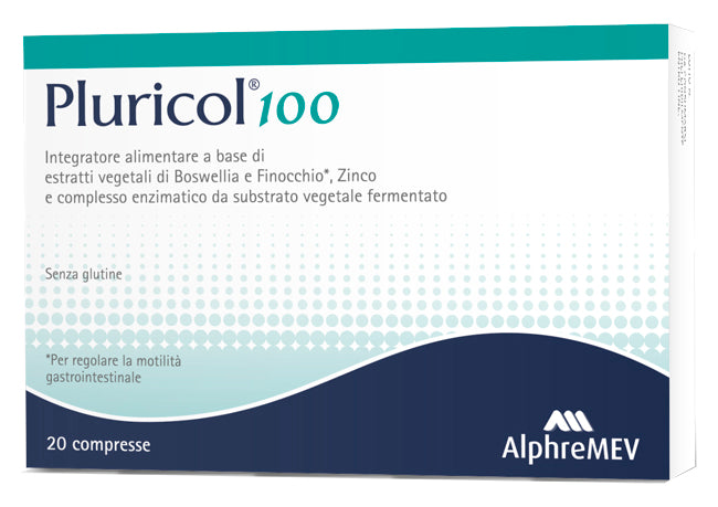 Pluricol 100 20 comprimidos