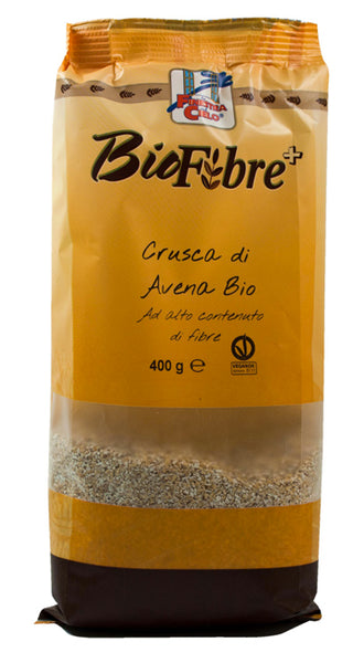 Fsc biofibre+ crusca di avena bio ad alto contenuto di fibra 400 g