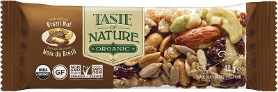 Taste of nature barretta alle noci del brasile bio vegan 40 g