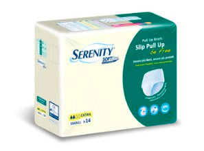 Pannolone a mutandina serenity pull up be free sd extra small 14 pezzi