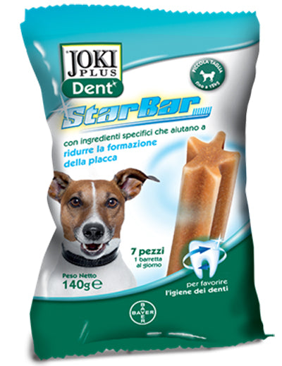 Joki dent classic sacchetto 140 g per cani di taglia piccola da 5 a 12 kg