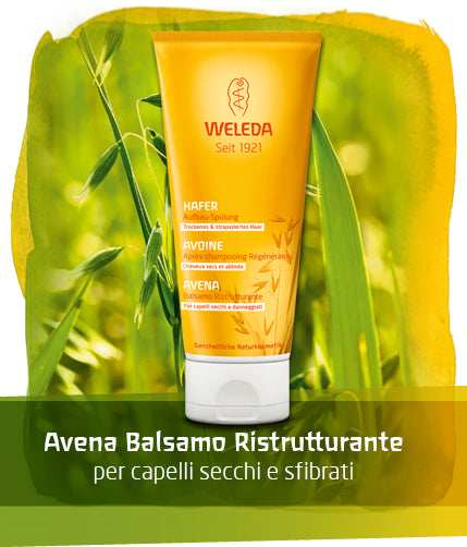 Weleda Balsamo per capelli avena tubo 200 ml