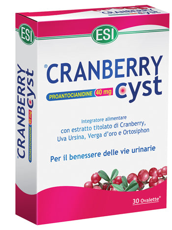 Esi cranberry cyst 30 ovalette