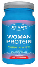 Ultimate woman protein fragola 750 g
