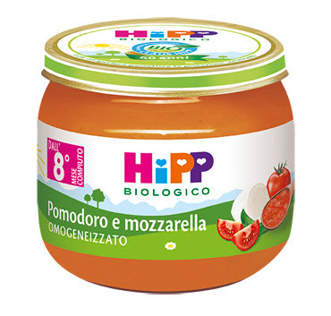 Hipp bio hipp bio omogeneizzato sugo pomodoro mozzarella 2x80 g