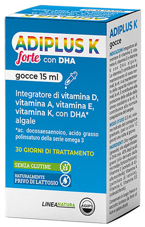 Adiplus k forte con dha gotas vial 15 ml