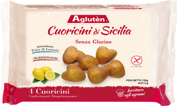 Corazones sicilianos sin gluten 4 x 37,5 g