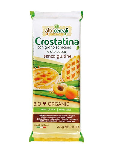 Altricereali crostatina grano saraceno e albicocca 6 x 33,5 g