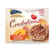 Piaceri mediterranei le bonta' del mattino crostatine albicocca 50 g