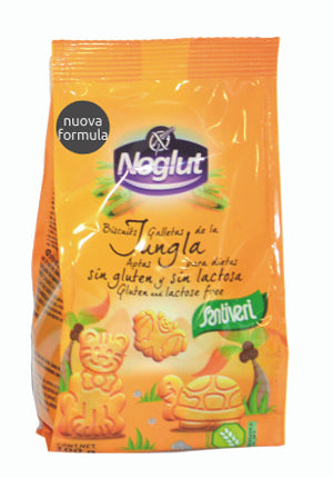 Noglut intollerance biscotti della giungla senza glutine busta 100 g