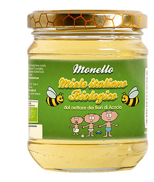 Monello miele biologico di acacia vasetto 50 g