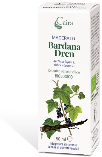 Caira bardanadren macerato idroalcolico bio gocce 50 ml