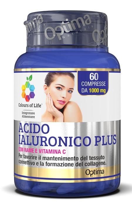 Colors of life ácido hialurónico plus 60 comprimidos 1000 mg