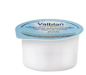 Valblan eau gelificata edulcorata arancia 125 g