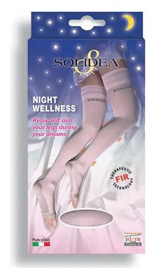 Calza 70 den  linea preventiva night wellness rosa 3-ml