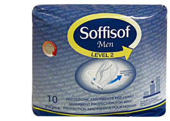 Pannolone per incontinenza sagomato soffisof men level 2 10 pezzi